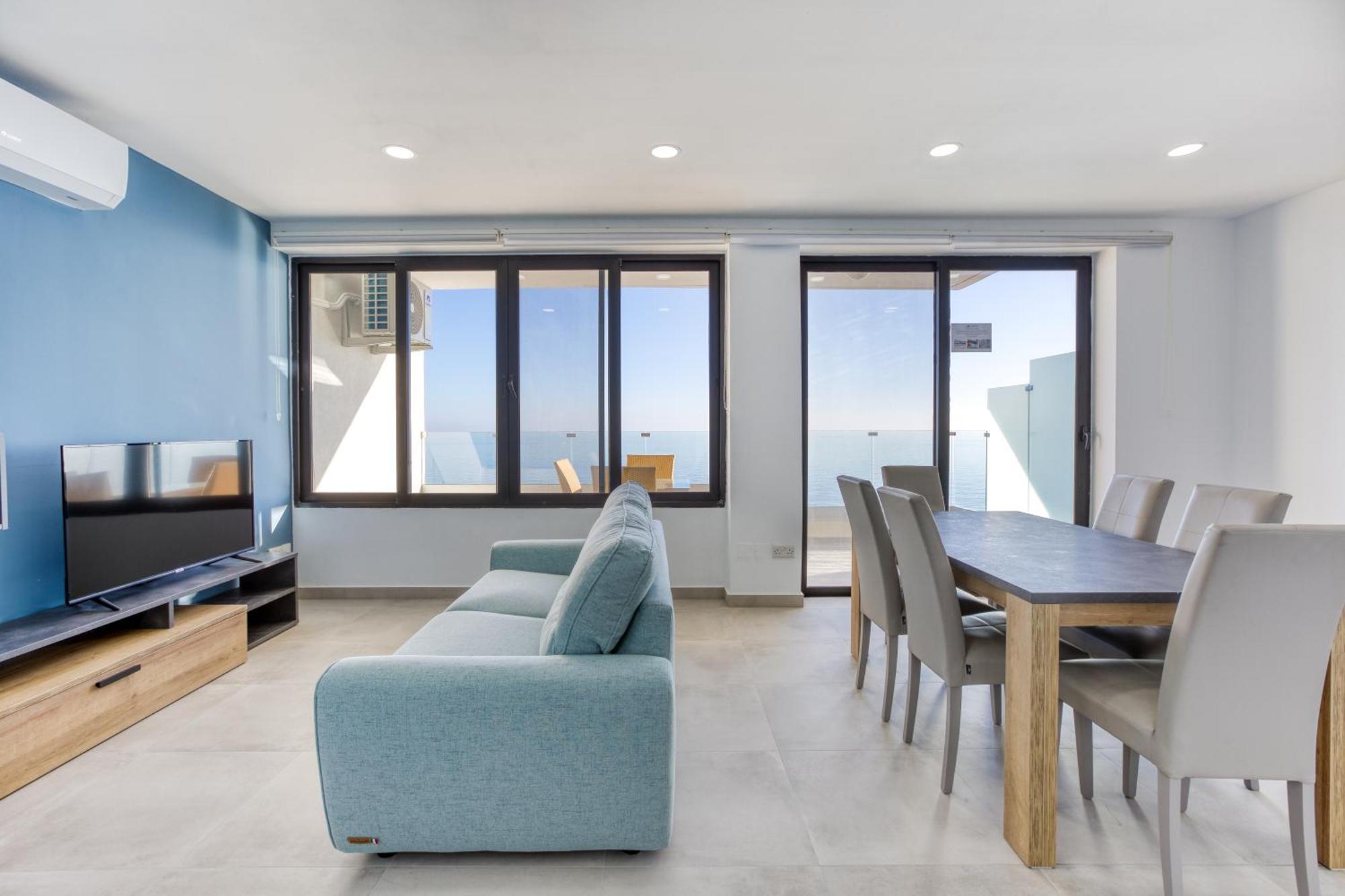 Seafront Sliema Apartment With Balcony & Sea Views By Jl 外观 照片